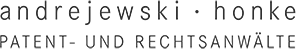 Andrejewski - Honke Patent- und Rechtsanwälte Partnerschaft mbB Logo