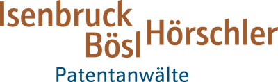 Patentanwälte Isenbruck Bösl Hörschler PartG mbB Logo