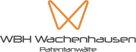 WBH Wachenhausen Patentanwälte PartG mbB Logo